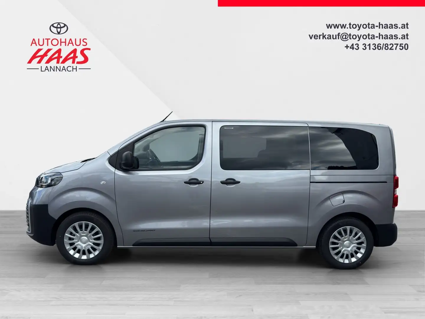 Toyota Proace Proace Verso 2.0 D4D Shuttle Medium Silber - 2