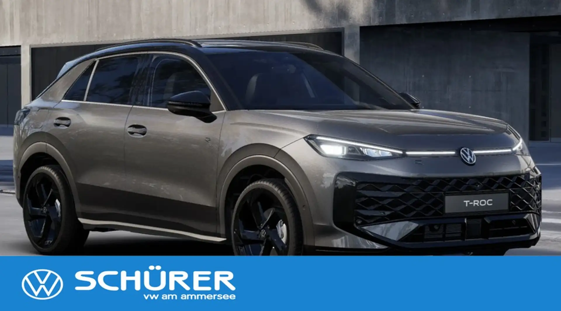 Volkswagen T-Roc R-Line 1.5eTSI DSG Neues Modell! Vollausstattun... Gris - 1