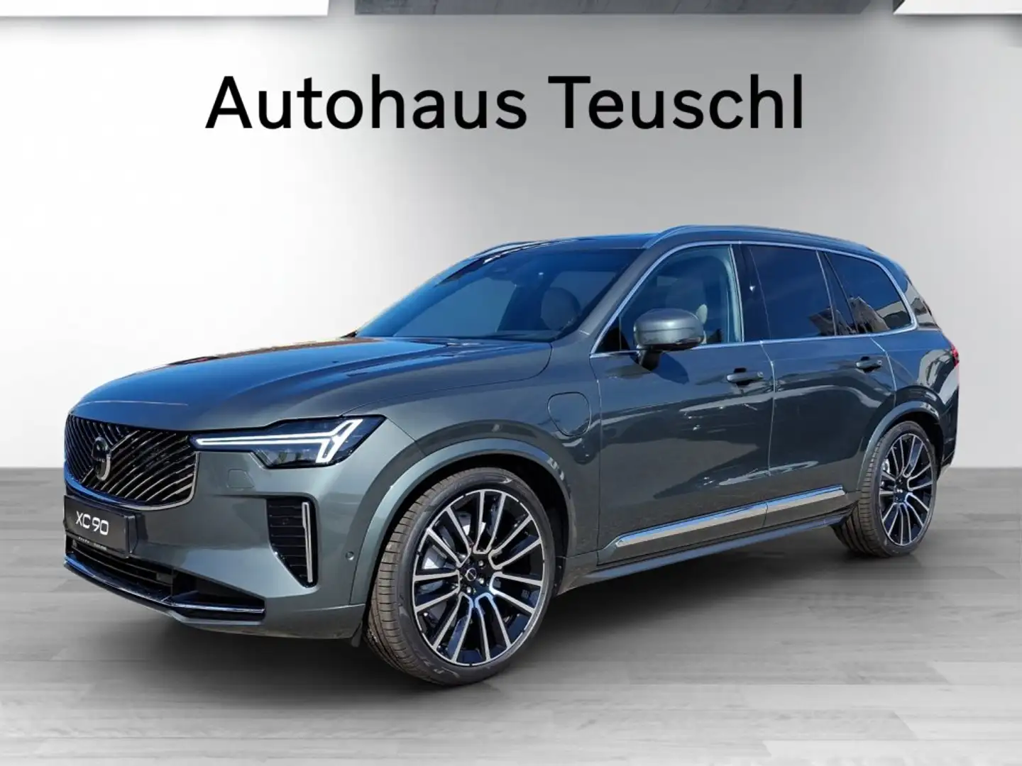 Volvo XC90 Ultra, T8 AWD Plug-in Hybrid, Elektrisch/Benzin, Bright, 7 S Grün - 1