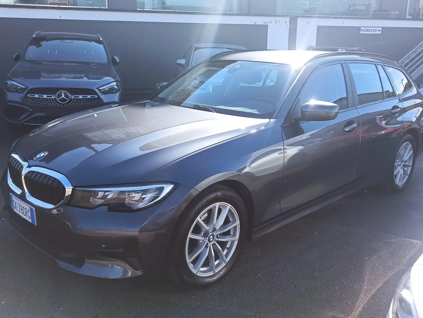 BMW 318 318d Touring mhev 48V Luxury **AUTOM+LED+FULL** Grigio - 1