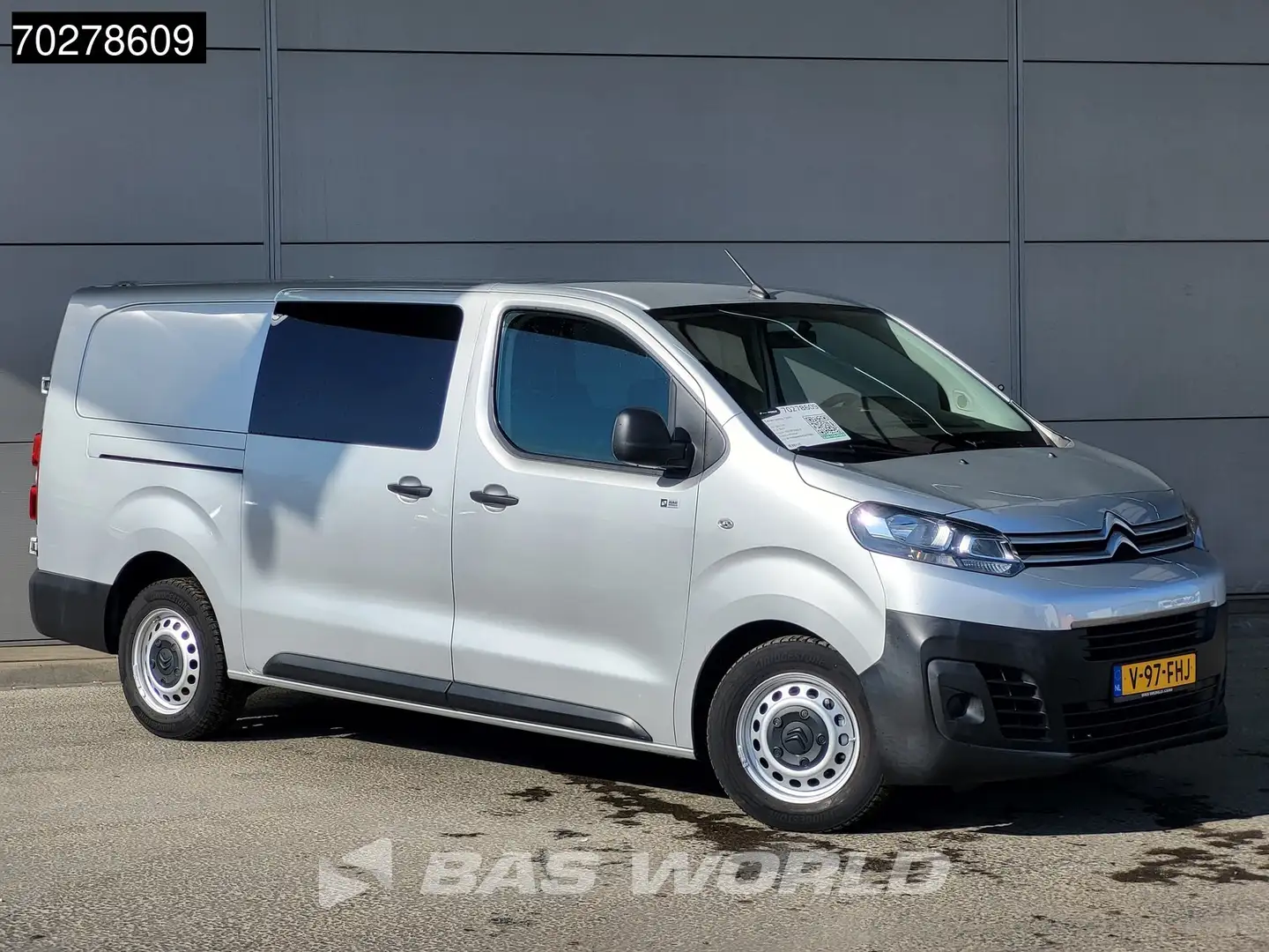 Citroen Jumpy 120PK Dubbel Cabine L3H1 Navi Trekhaak Airco Cruis Grijs - 2