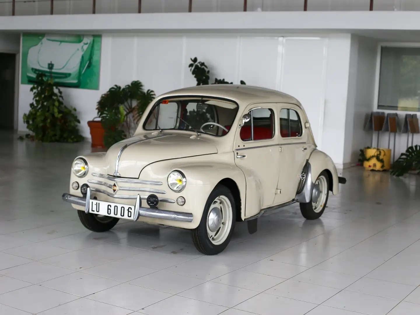 Renault 4CV 4/4 Gris - 1
