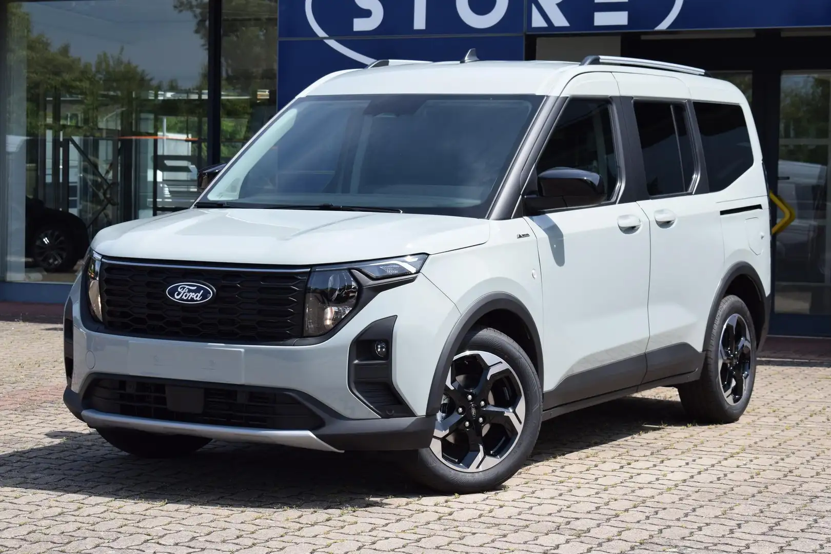 Ford Tourneo Courier Active ACC Kamera NAVI 5J. Garantie Grigio - 2