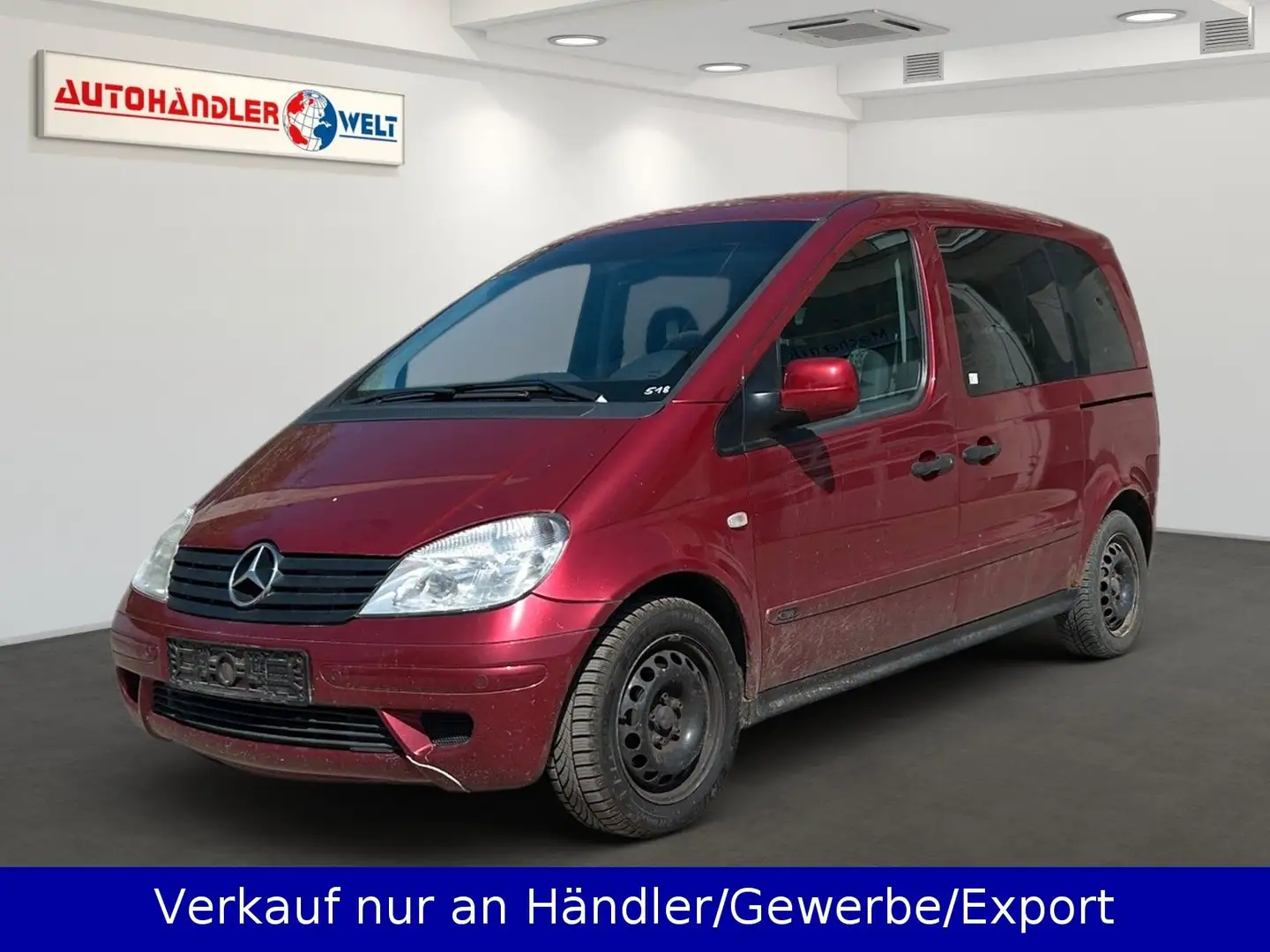 Mercedes-Benz Vaneo 1.9 Ambiente Klimaanlage SHZ PDC Rot - 1