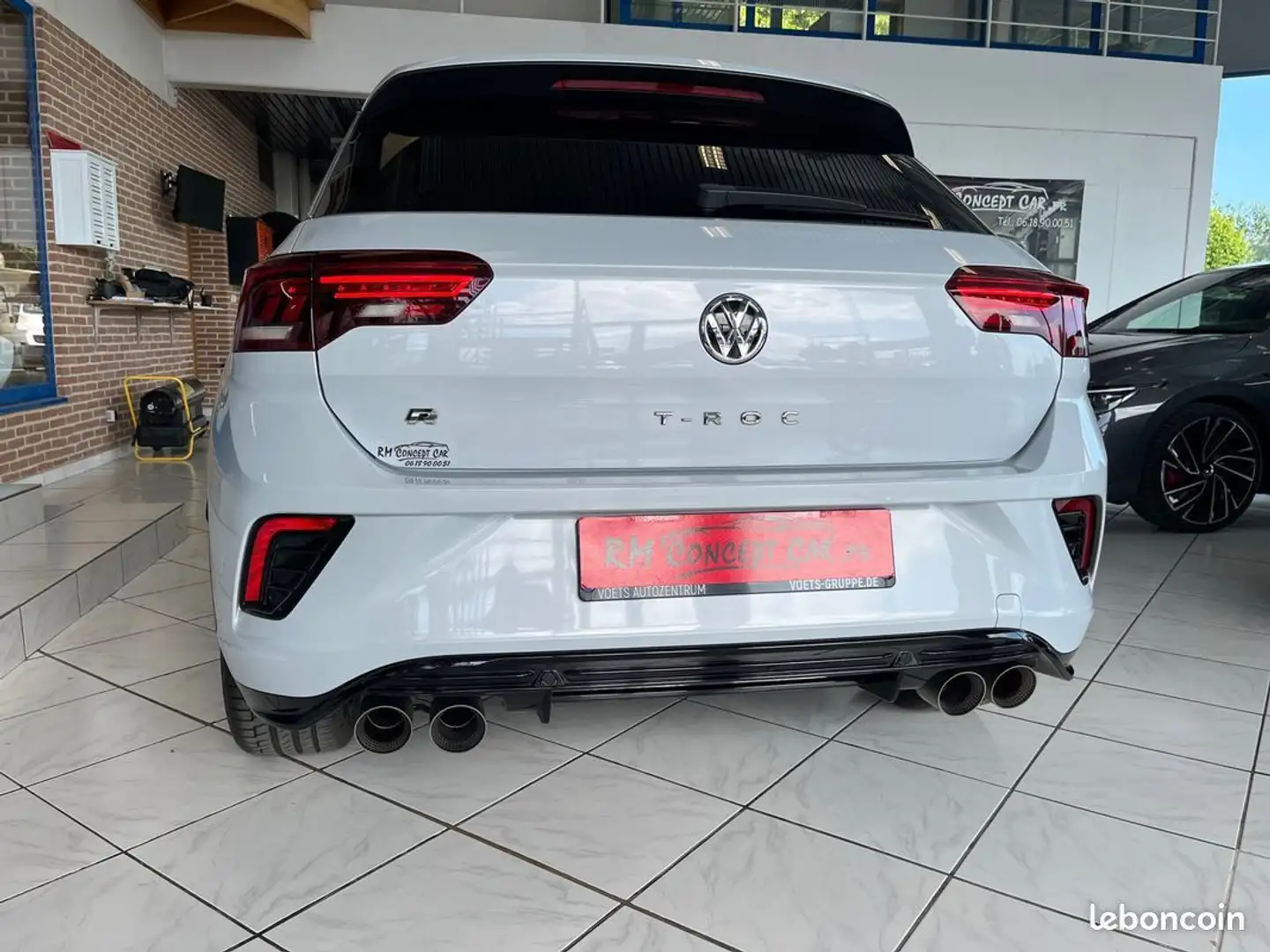 Volkswagen T-Roc T ROC R 2.0 TSI DSG 4 MOTIONS 300CH GPS-LED-VIRTUA Grau - 2