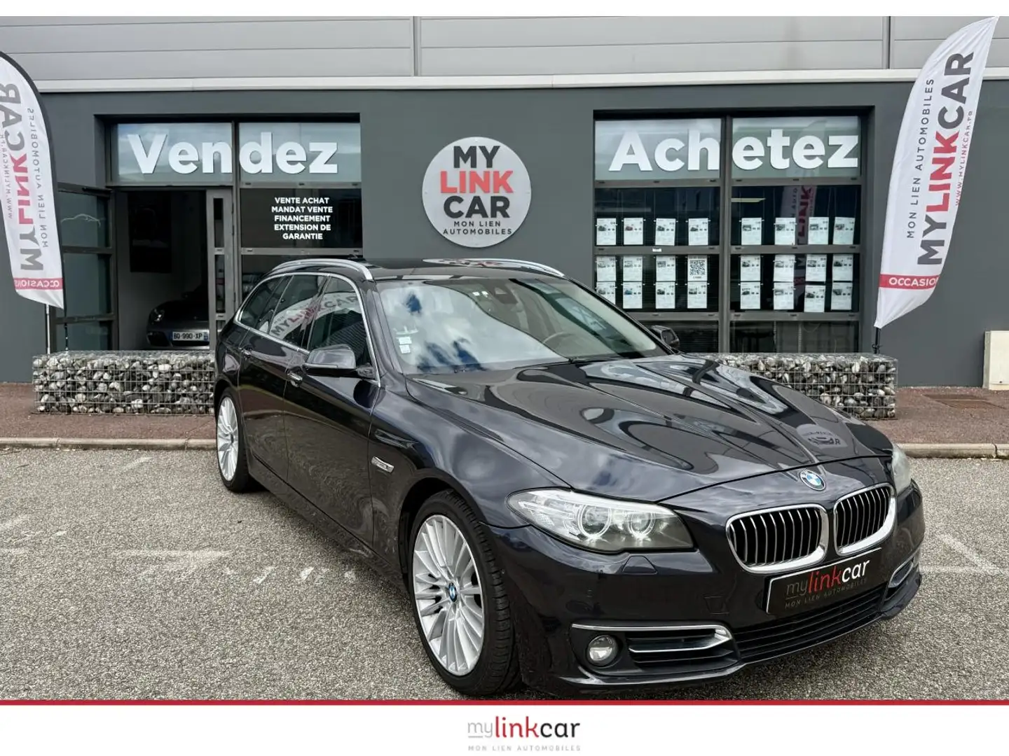 BMW 530 530d xDrive Touring Luxury BVA Sport  F11 LCI PHAS Gris - 1
