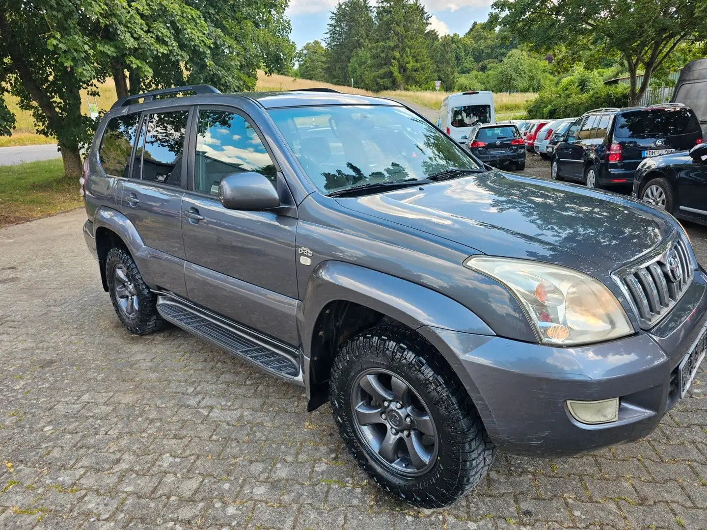 Toyota Land Cruiser 3.0 D-4D Automatik Klima Navi AHk Gris - 2