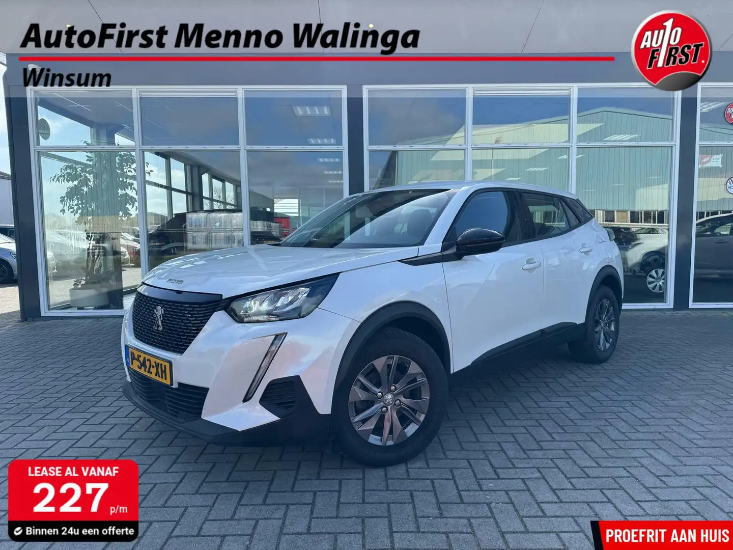 Peugeot 2008 1.2 PureTech Active Pack | Airco | Cruise | Apple Bianco - 1