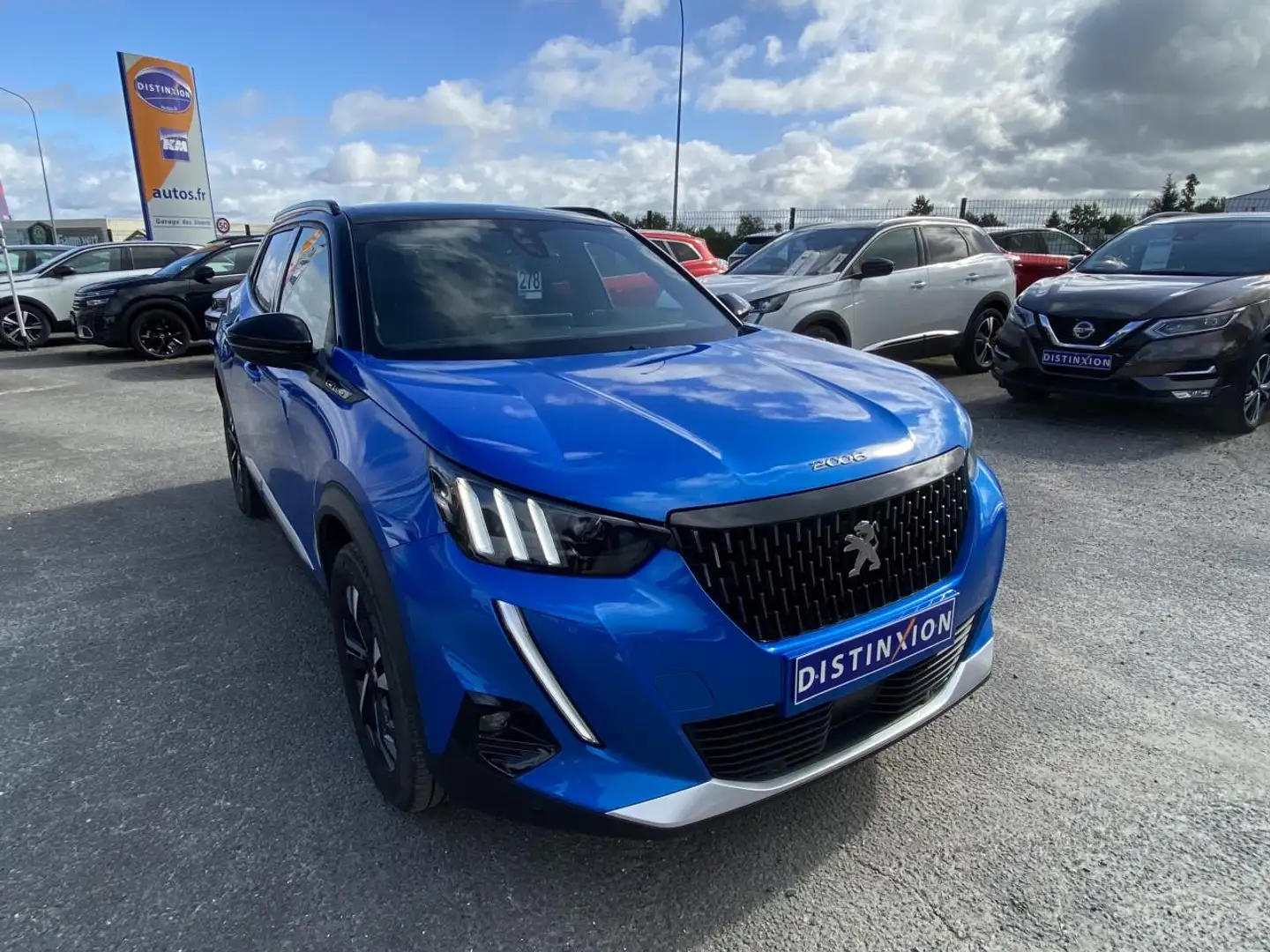 Peugeot 2008 1.5 BlueHDi S\u0026S - 130 - BV EAT8  GT Line Bleu - 2