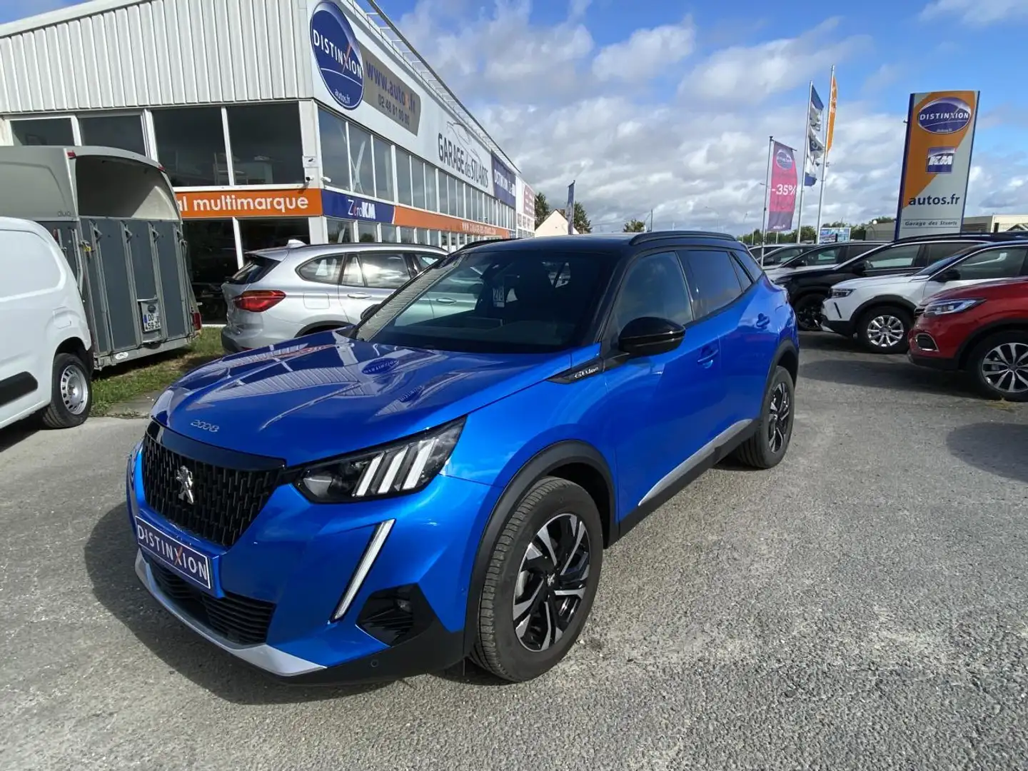 Peugeot 2008 1.5 BlueHDi S\u0026S - 130 - BV EAT8  GT Line Bleu - 1