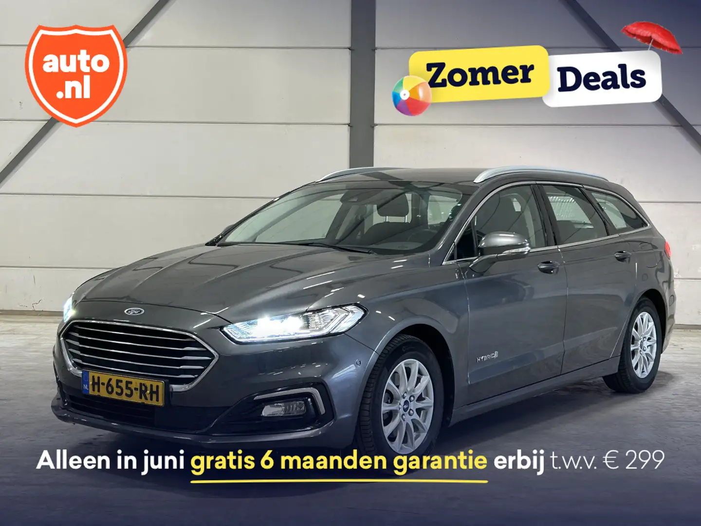 Ford Mondeo Wagon 2.0 IVCT HEV Titanium | Adapt Cruise Control Grijs - 1