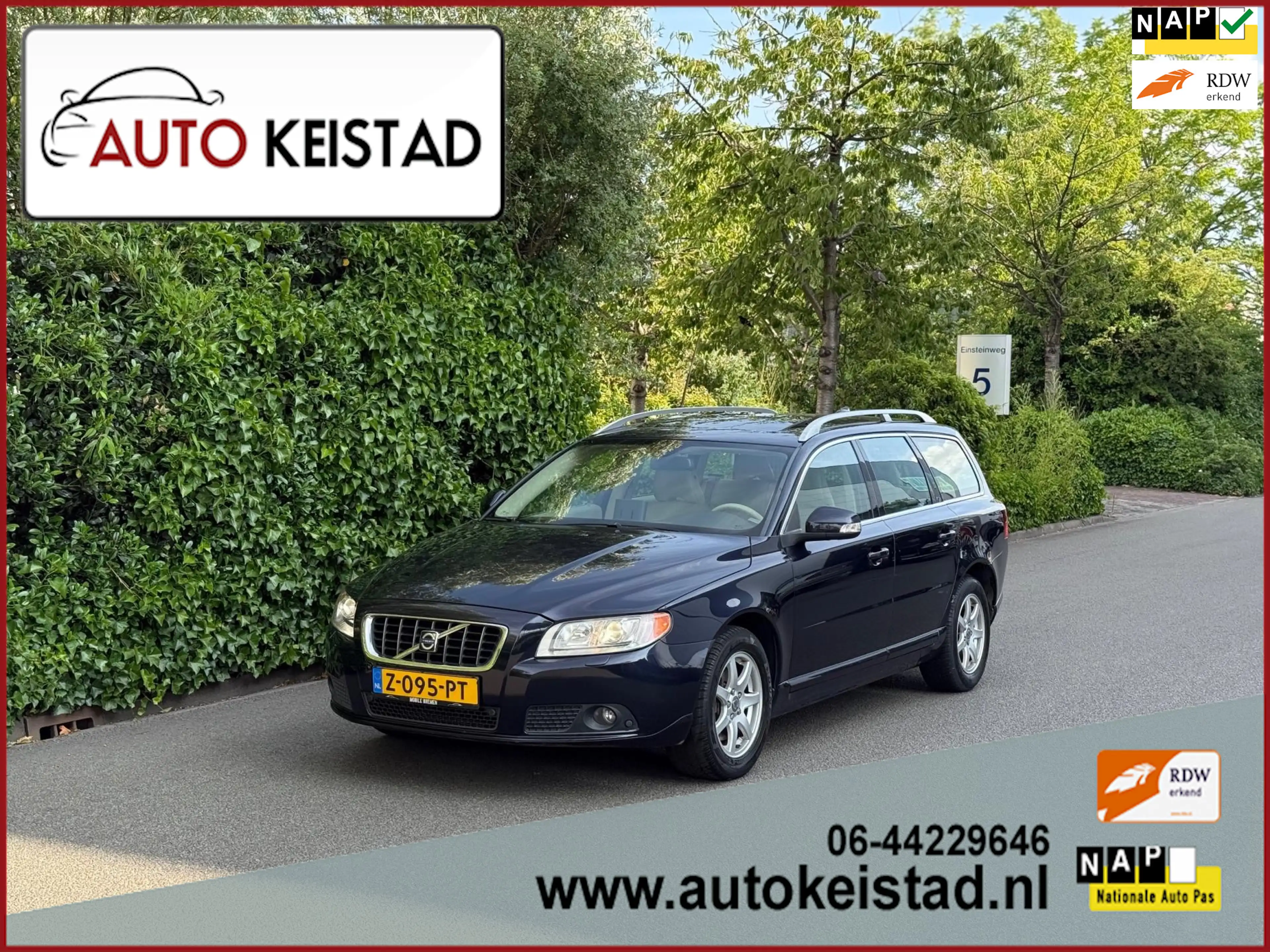 Volvo V70 2.5T AUTOMAAT XENON/LEDER/NAVIGATIE! NIEUWSTAAT!