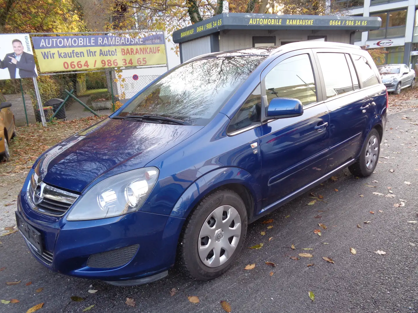 Opel Zafira Zafira 1,6 Cool 7 SITZER Blau - 2