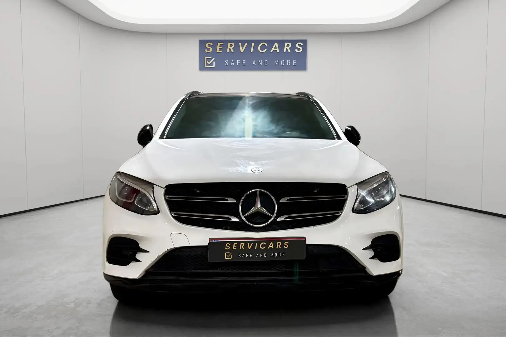 Mercedes-Benz GLC 220 d 4-Matic/PACK AMG/PANO/GAR12MOIS Blanc - 2