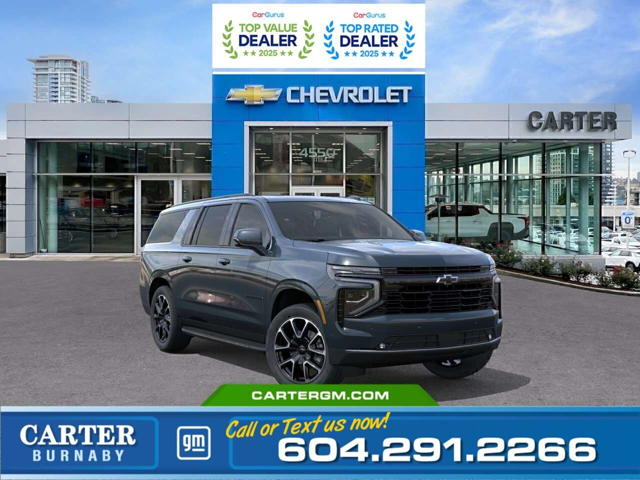 Gray 2026 Chevrolet Suburban SUV / Crossover Four-Wheel Drive Automatic