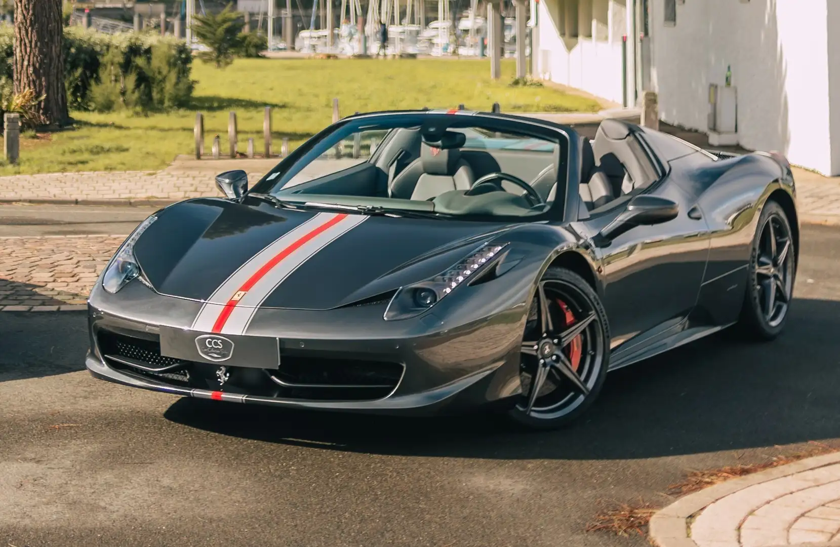 Ferrari 458 Spider/ Grigio Silverstone/ Like new/ Lift system Grijs - 1