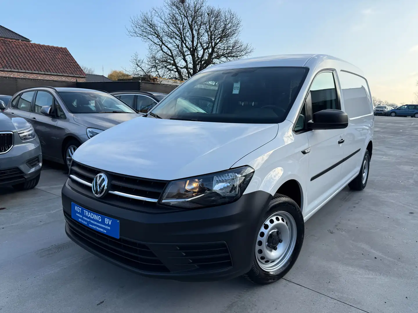 Volkswagen Caddy 1.0 TSI 102PK MAXI L2 DIGITALE AIRCO CARPASS DAB Blanc - 1