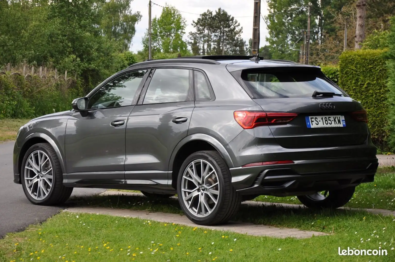 Audi Q3 II 35 TDI 150 S LINE SLINE S-TRONIC 7 du 09-2020 O Gris - 2