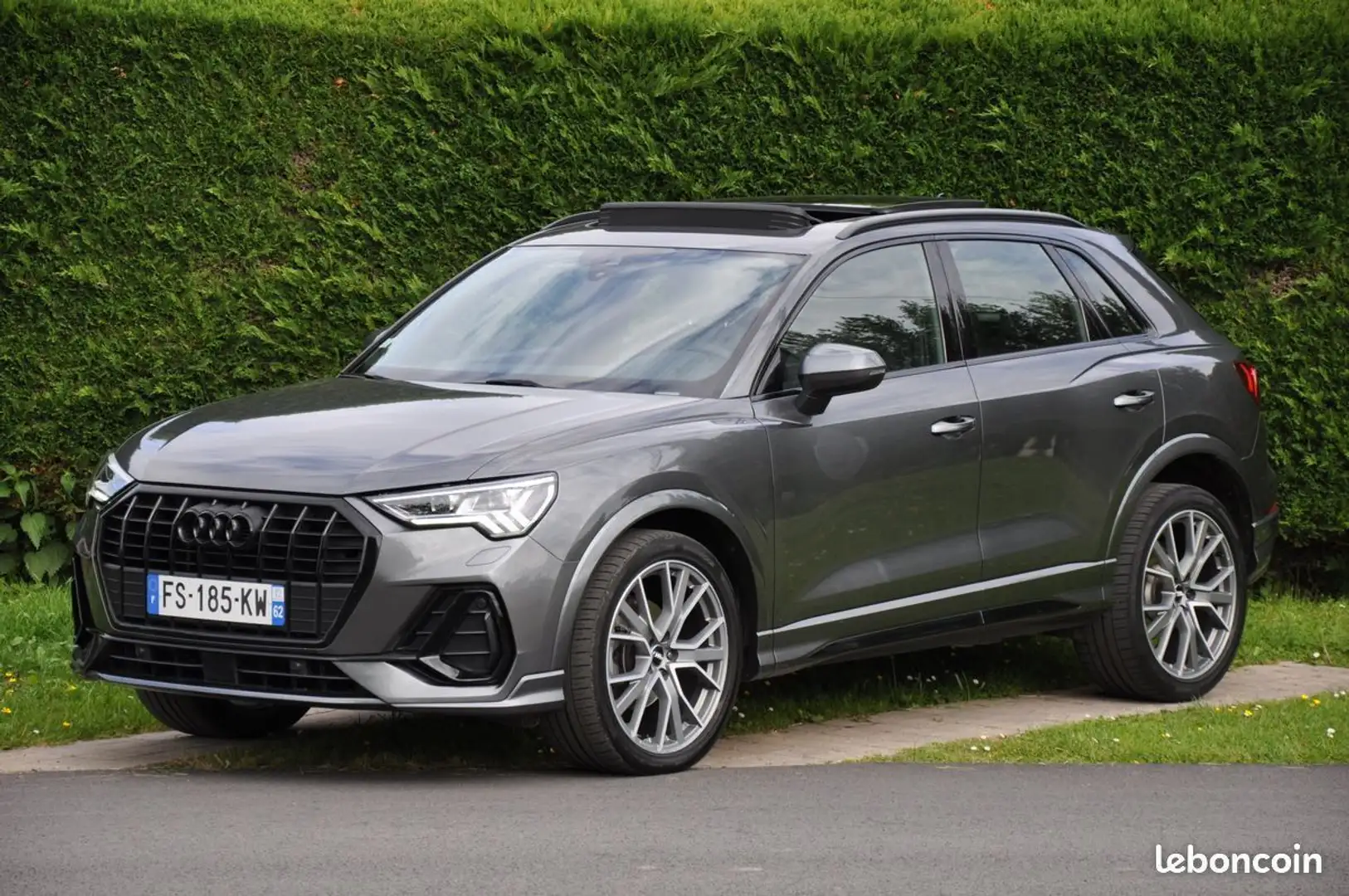 Audi Q3 II 35 TDI 150 S LINE SLINE S-TRONIC 7 du 09-2020 O Gris - 1