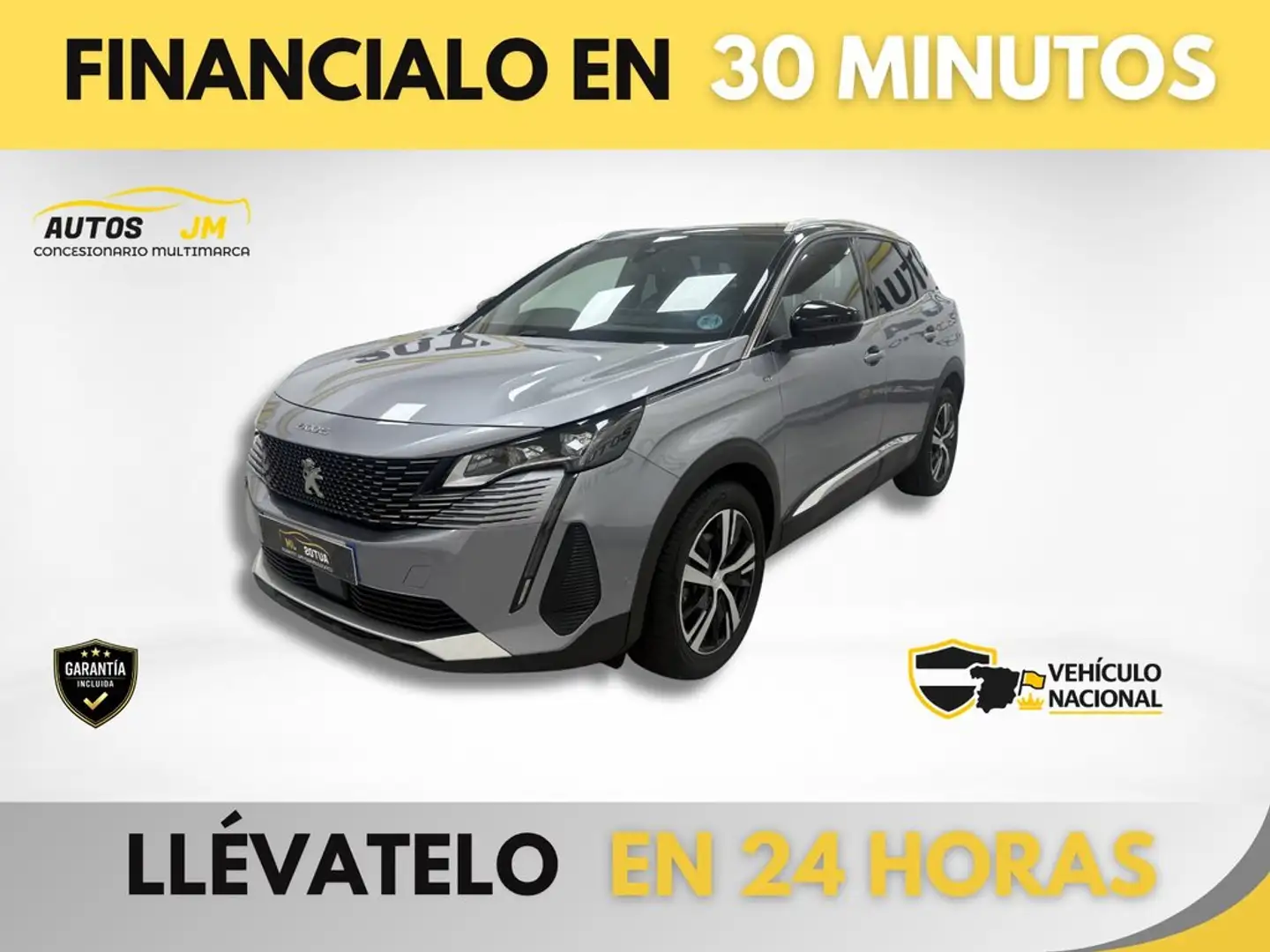 Peugeot 3008 1.5 BlueHDi 96kW S&S GT EAT8 Gris - 1