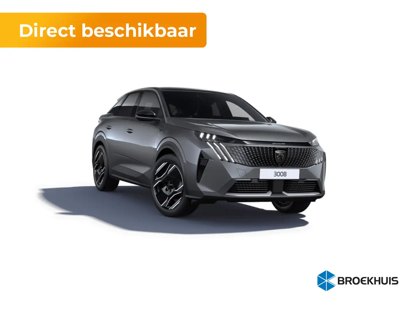 Peugeot 3008 GT | Advanced Active Safety Brake met camera en ra Grijs - 1
