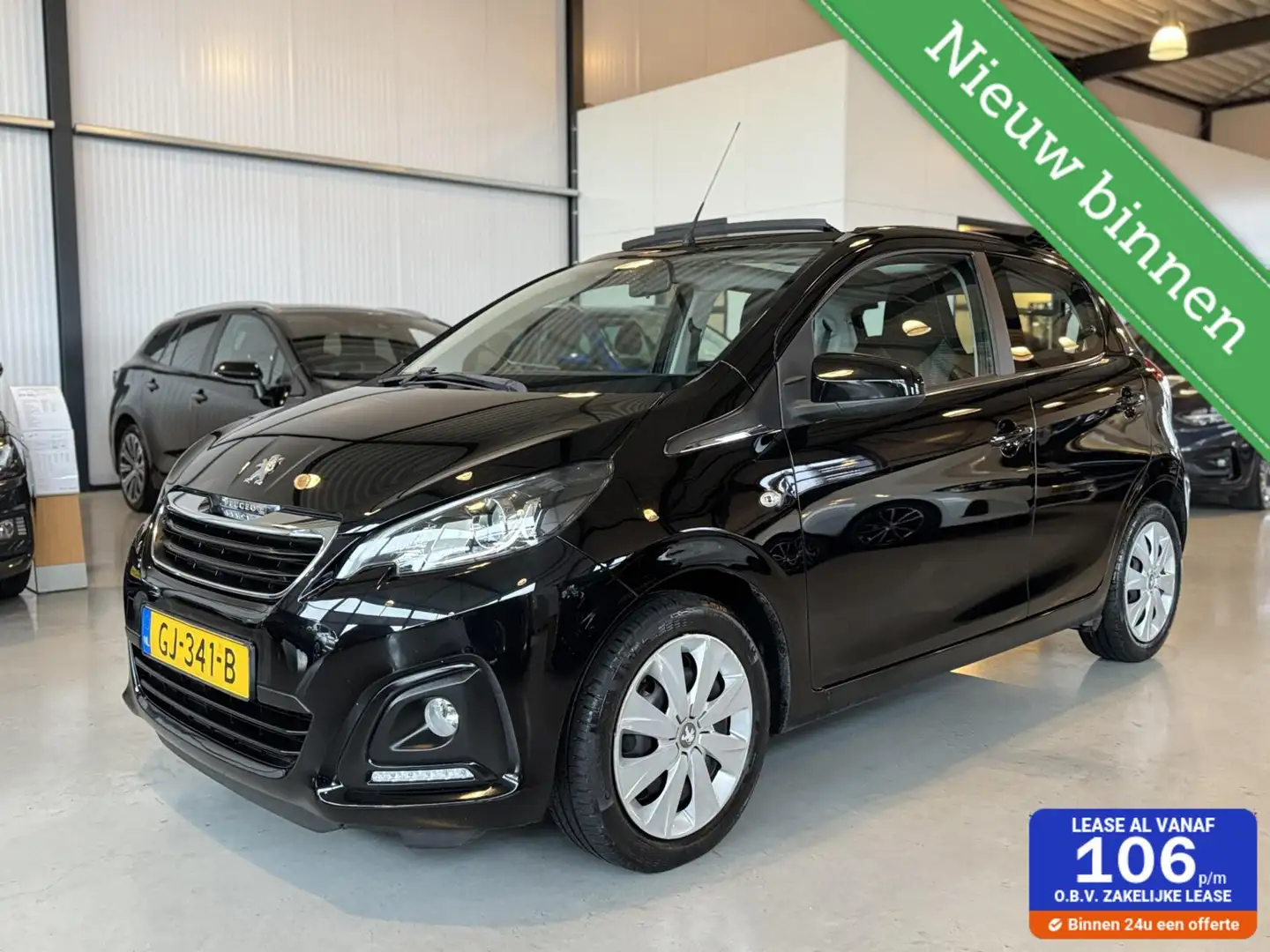 Peugeot 108 1.0 e-VTi Active TOP! Negro - 1