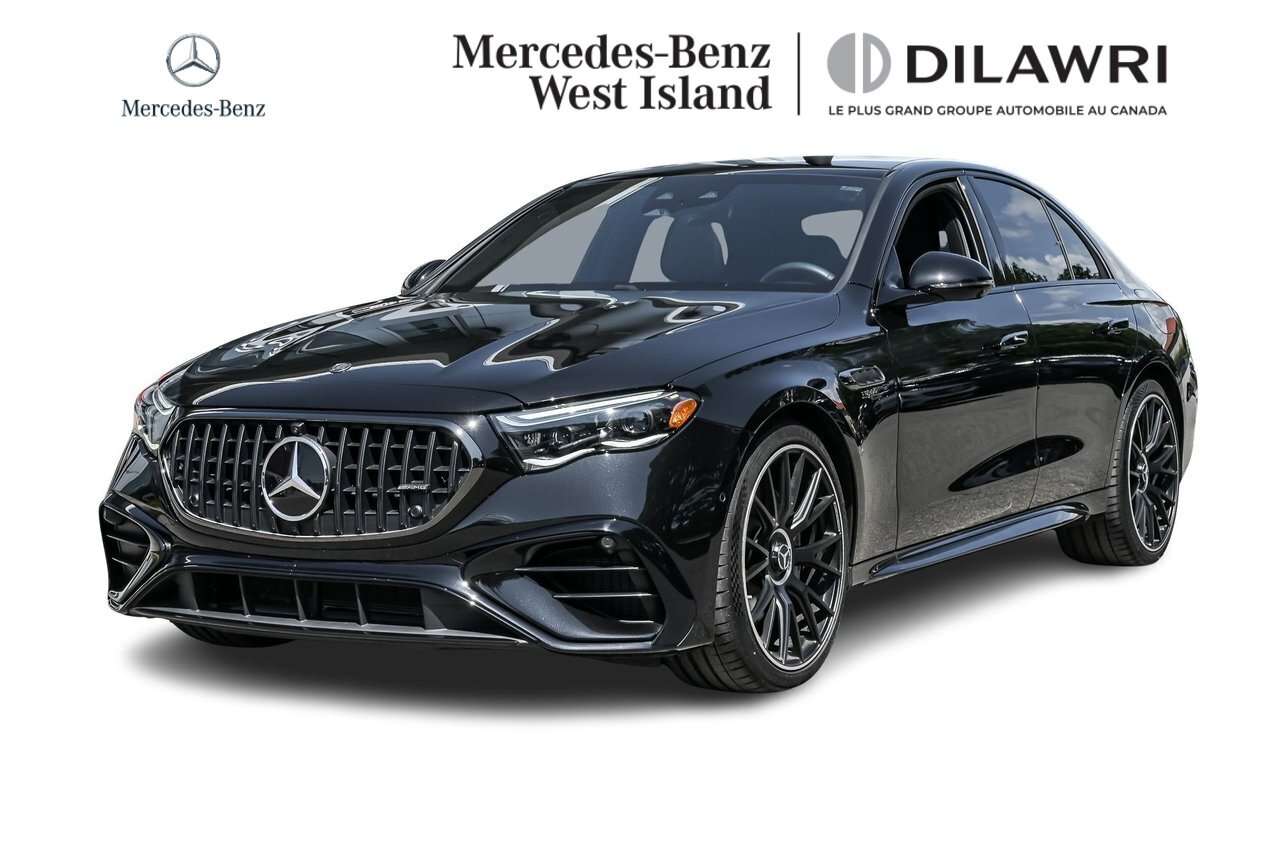 2026 Mercedes-Benz E-Class 4MATIC+ Sedan | Exclusive | Night | Superscreen Ve
