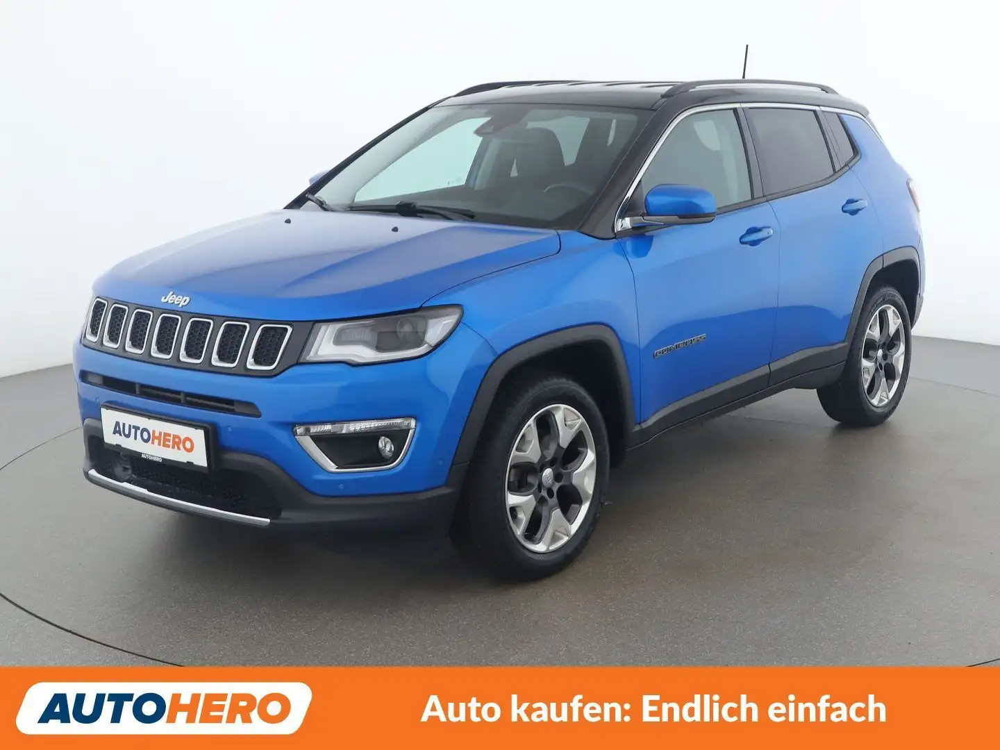 Jeep Compass 2.0 M-Jet Limited 4WD Blau - 1