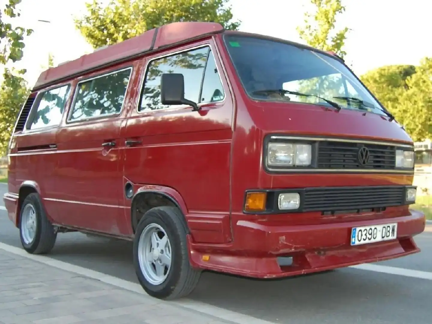 Volkswagen T3 California 2.1 95cv Piros - 1