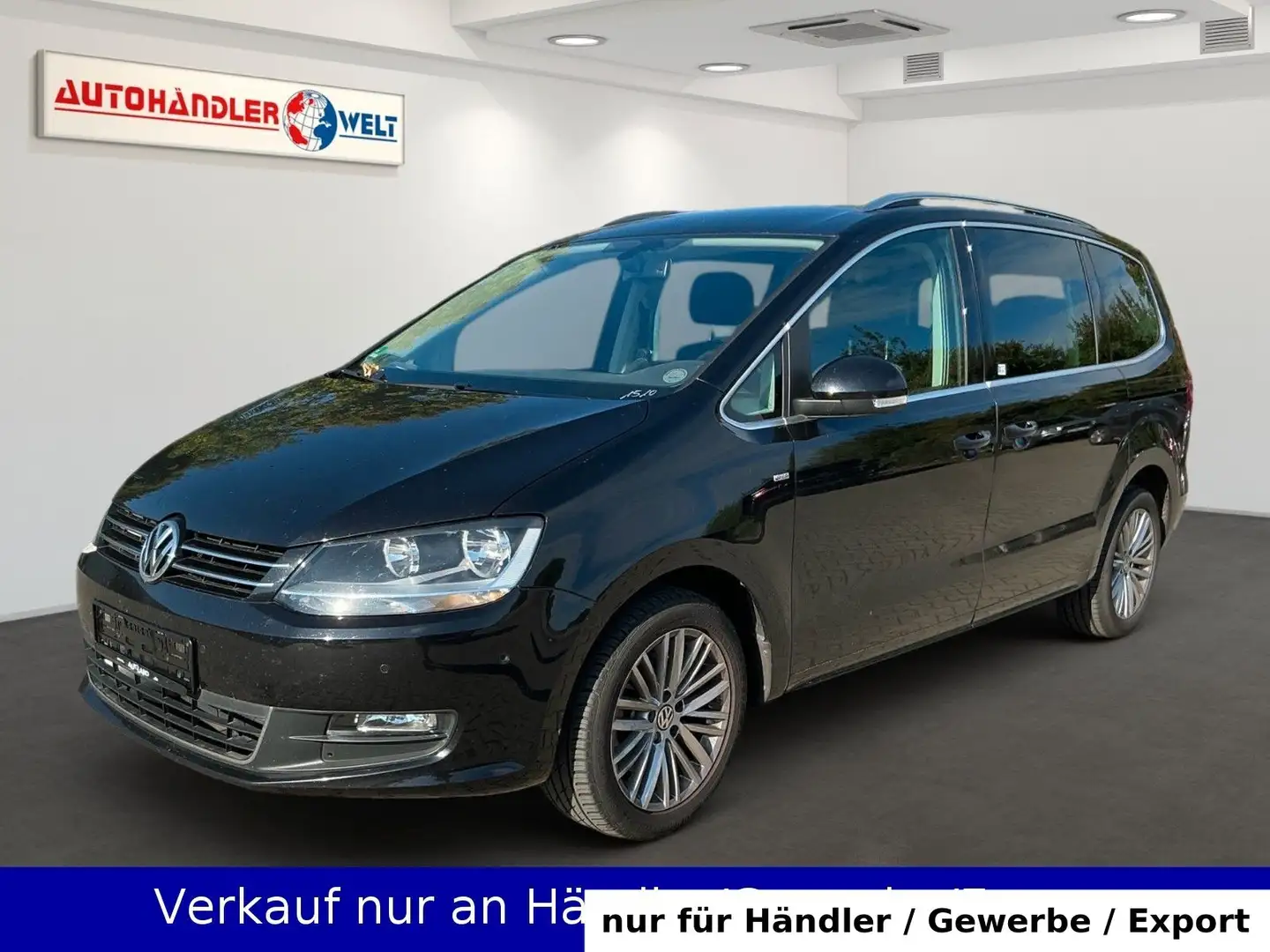 Volkswagen Sharan 1.4 TSI AAC PDC SHZ Parklenk Navi Schwarz - 1