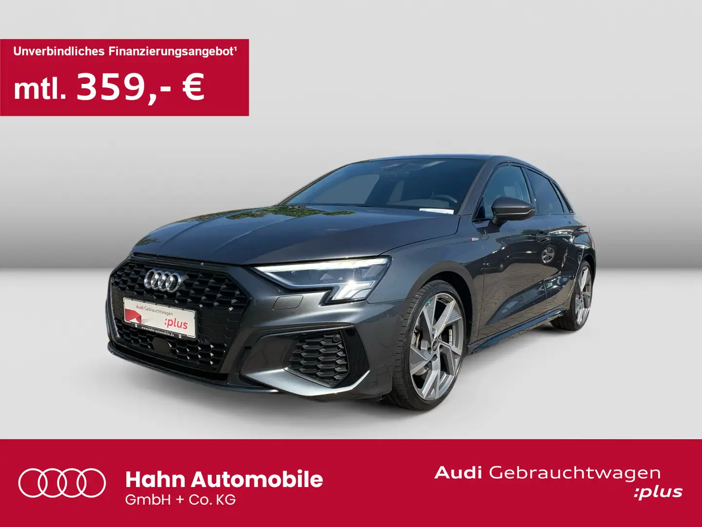 Audi A3 35 TFSI S tronic S line  LED Navi Grau - 1