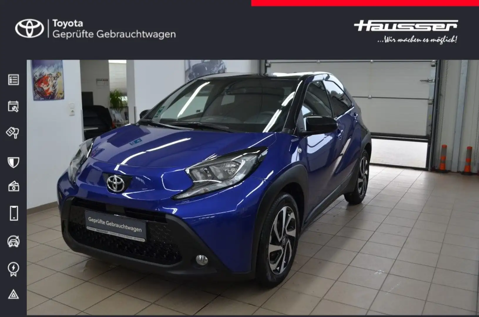 Toyota Aygo X 1,0 Automatik Team D*APPLE-CAR*ANDROID* Blau - 1