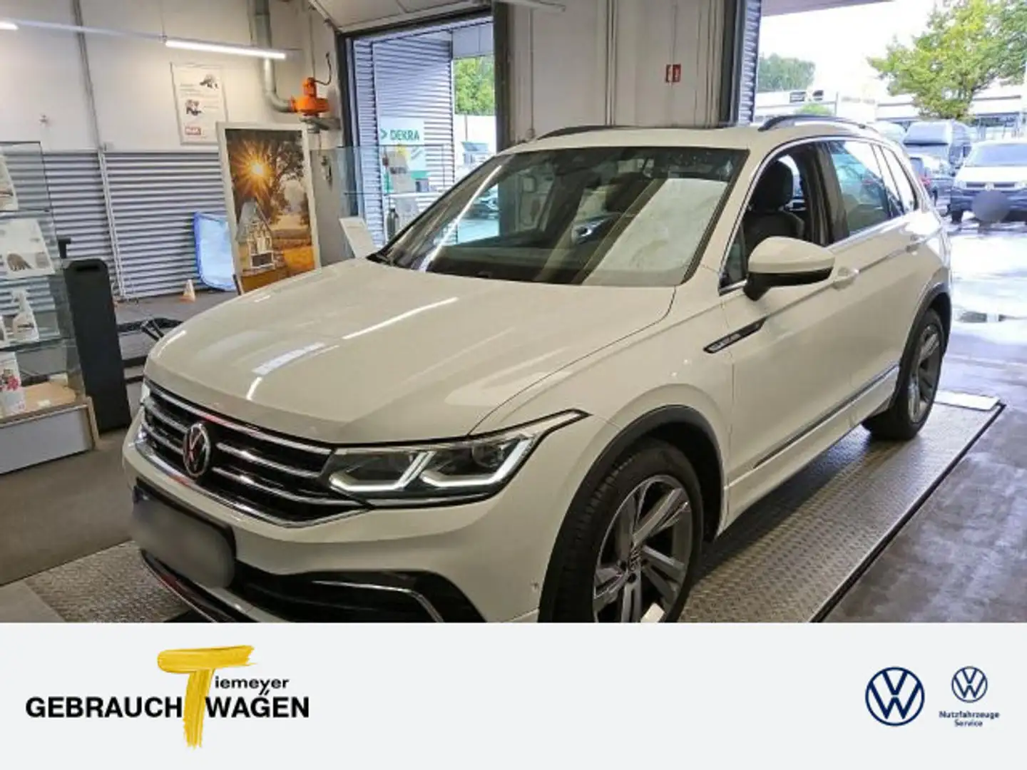 Volkswagen Tiguan 2.0 TDI R-LINE IQ.LIGHT PANO HuD 360 AHK Blanco - 1