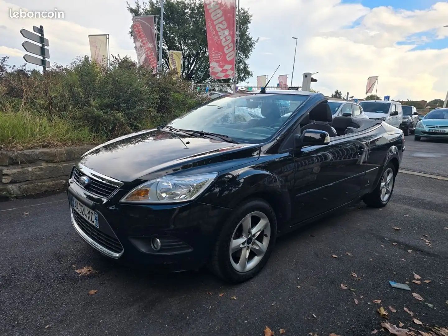 Ford Focus Cc 1.6l 100ch 123 000km GARANTIE Schwarz - 1