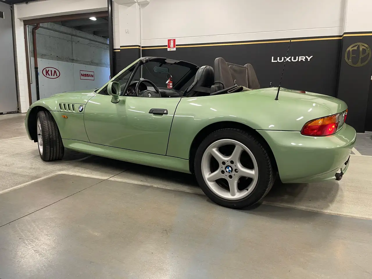 BMW Z3 Roadster 1.9 140cv PALMETTO GREEN RARO COLLEZIONE, foto 4