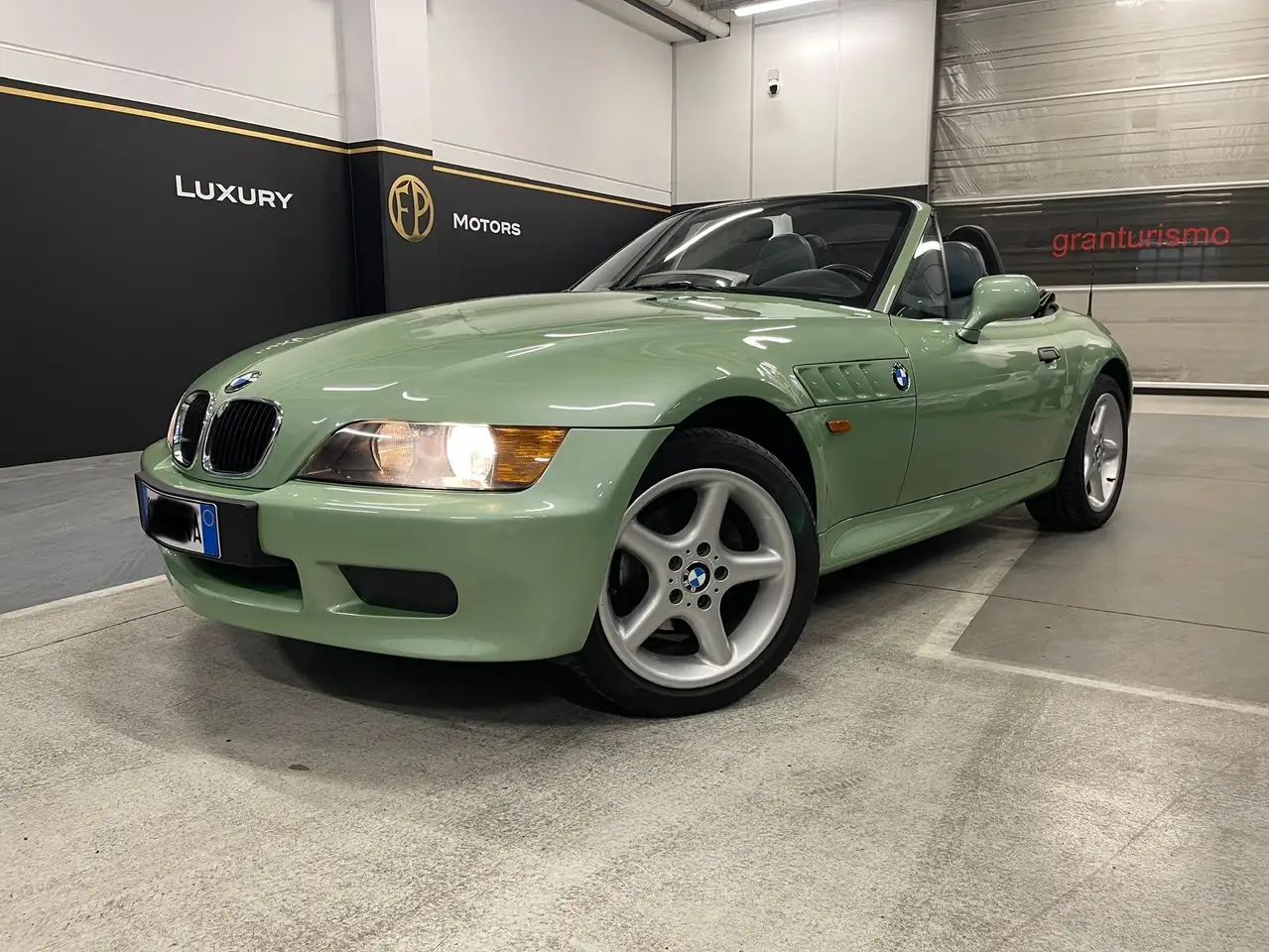 BMW Z3 Roadster 1.9 140cv PALMETTO GREEN RARO COLLEZIONE, foto 2