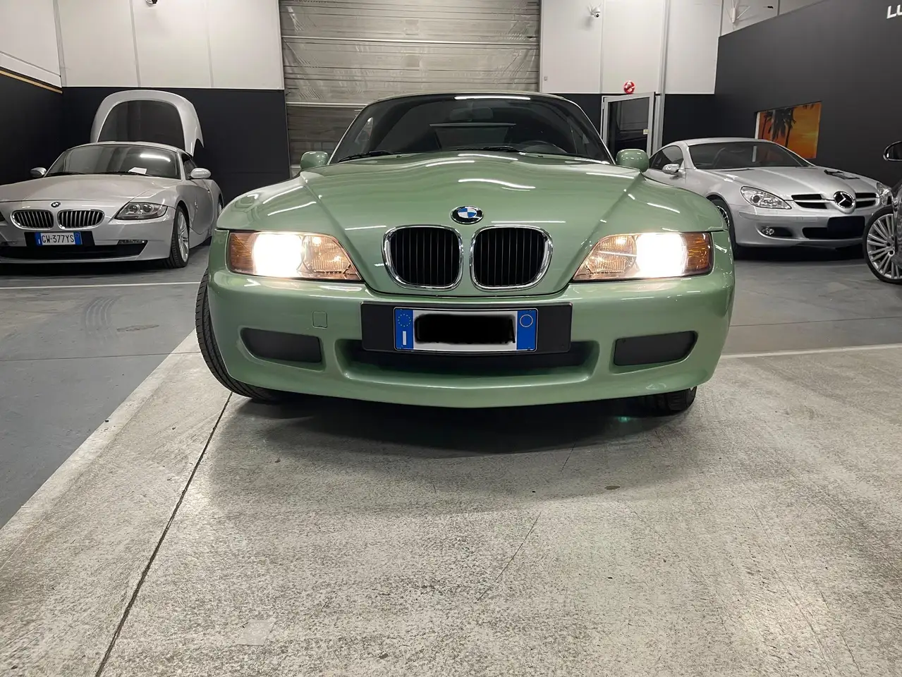 BMW Z3 Roadster 1.9 140cv PALMETTO GREEN RARO COLLEZIONE, foto 6