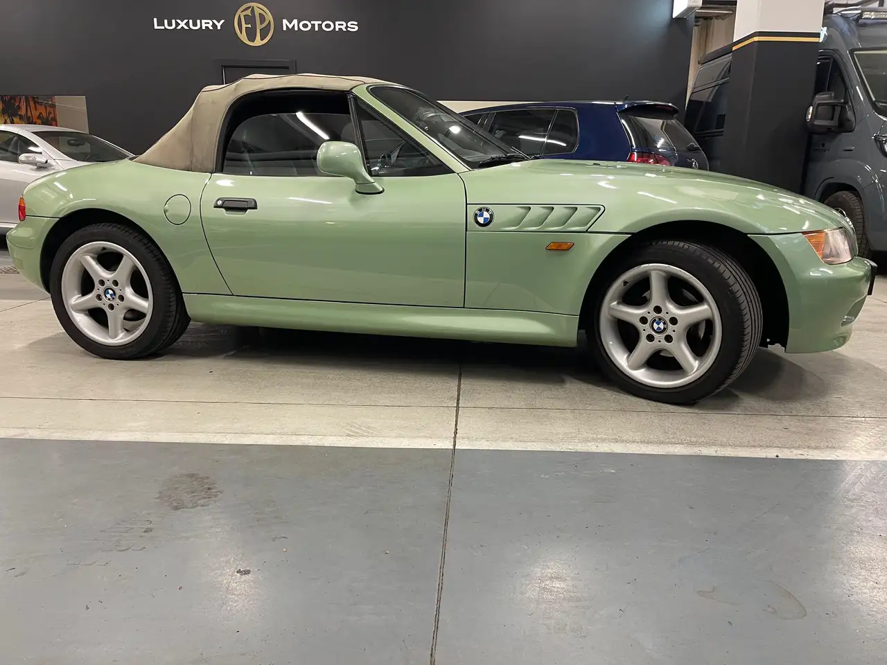BMW Z3 Roadster 1.9 140cv PALMETTO GREEN RARO COLLEZIONE, foto 8
