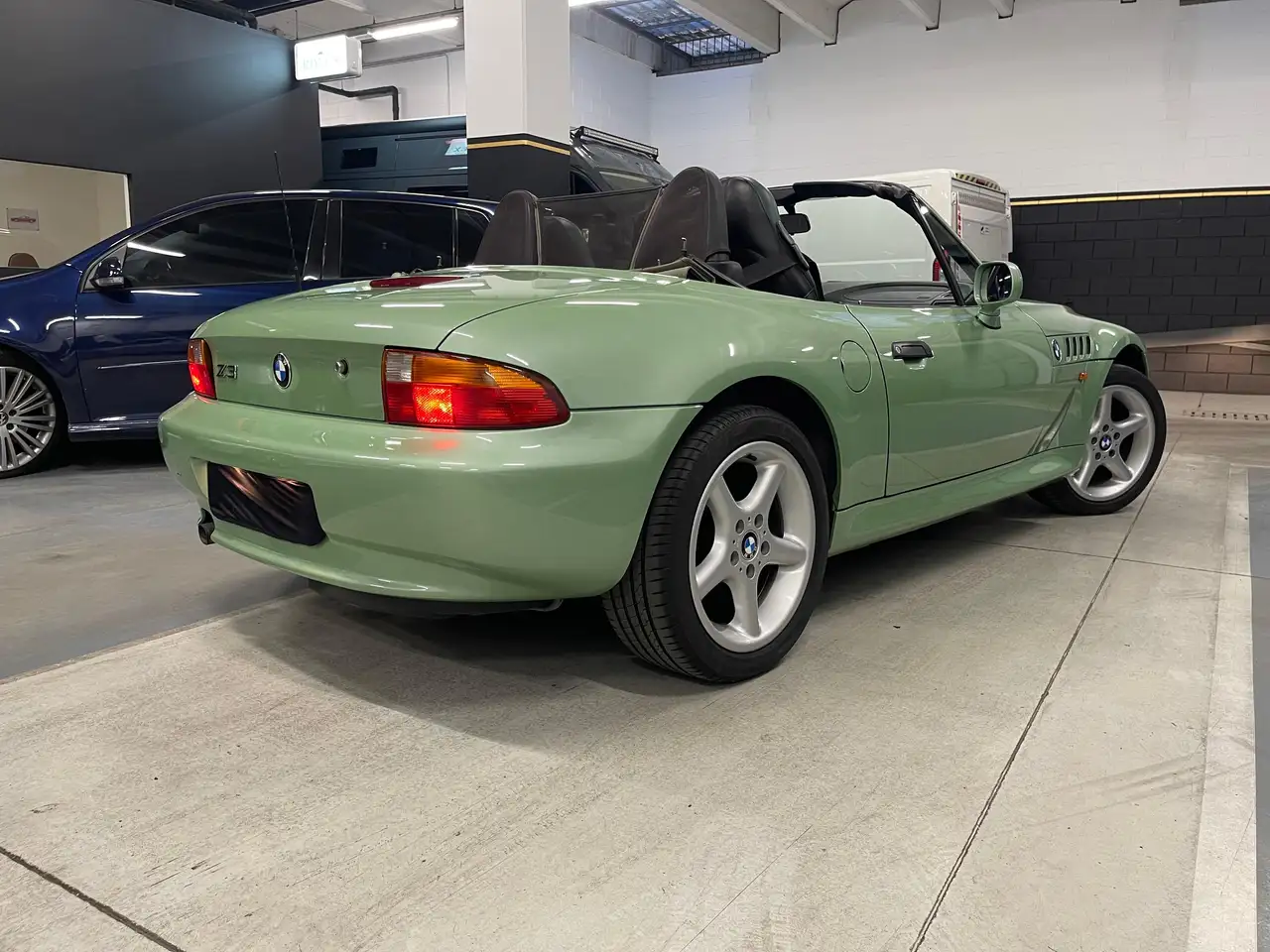 BMW Z3 Roadster 1.9 140cv PALMETTO GREEN RARO COLLEZIONE, foto 11