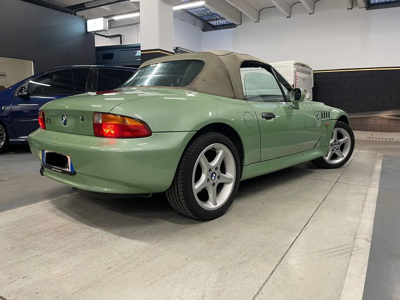 BMW Z3 Roadster 1.9 140cv PALMETTO GREEN RARO COLLEZIONE, foto 10