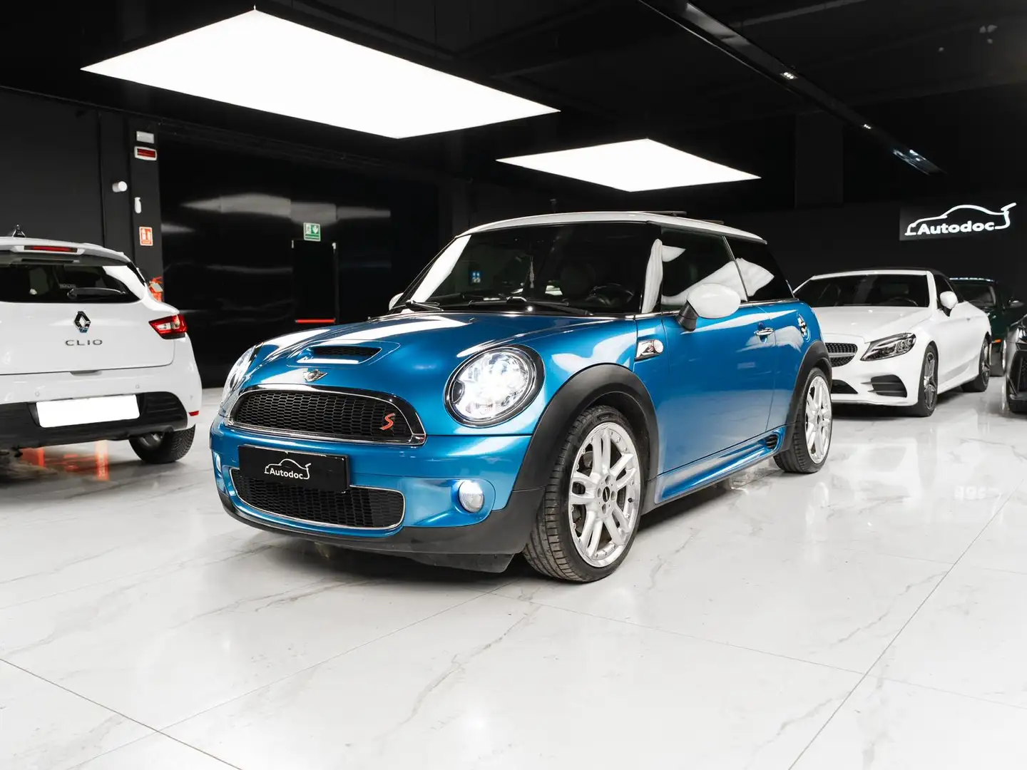 MINI Cooper S Mini III R56 1.6 Chili 175cv MANUALE TETTO BIXENO Bleu - 1