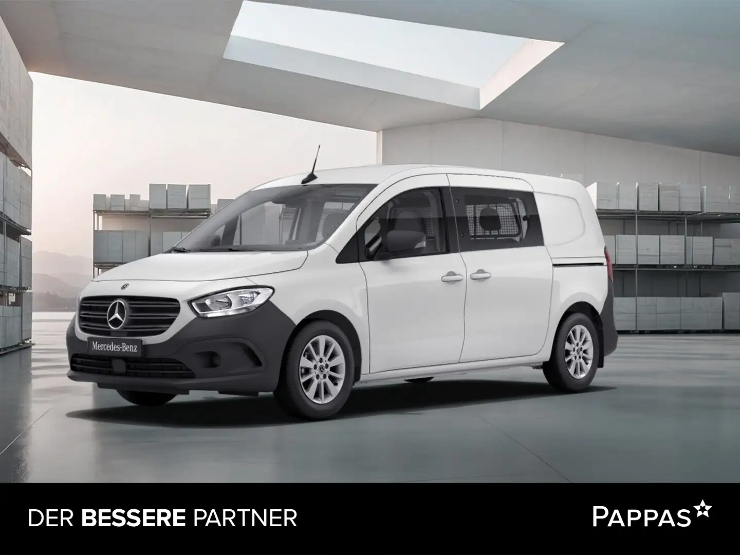 Mercedes-Benz Citan 110 CDI Mixto Lang AHK SHZ Cam Weiß - 1
