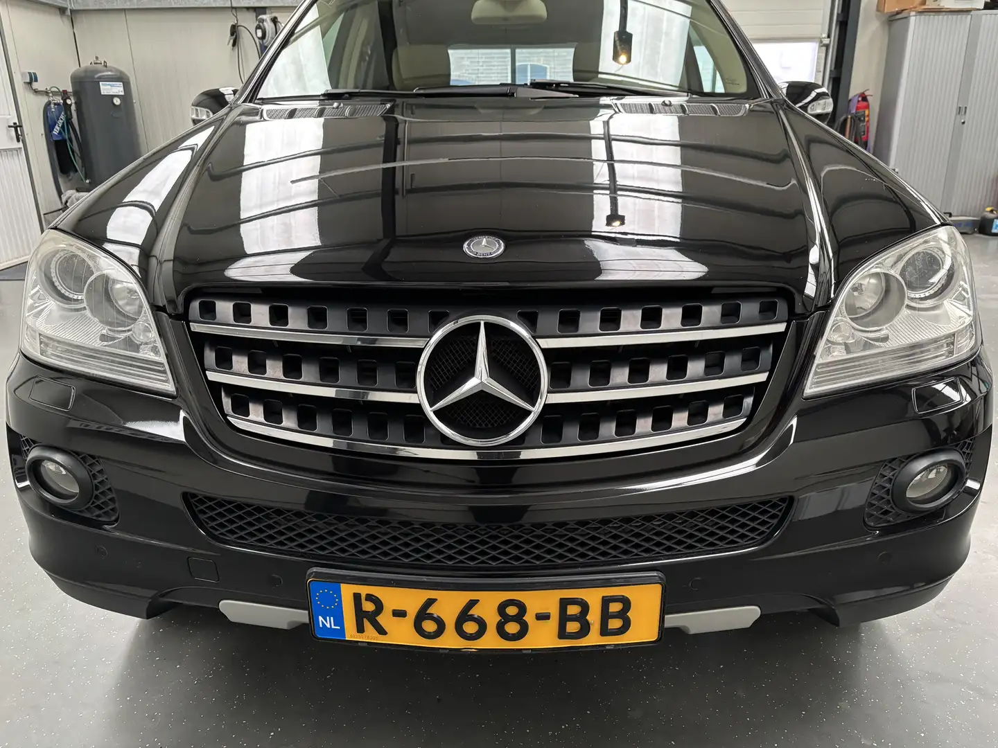 Mercedes-Benz ML 320 M-klasse CDI youngtimer! Automaat 4-matic | Glazen Zwart - 2