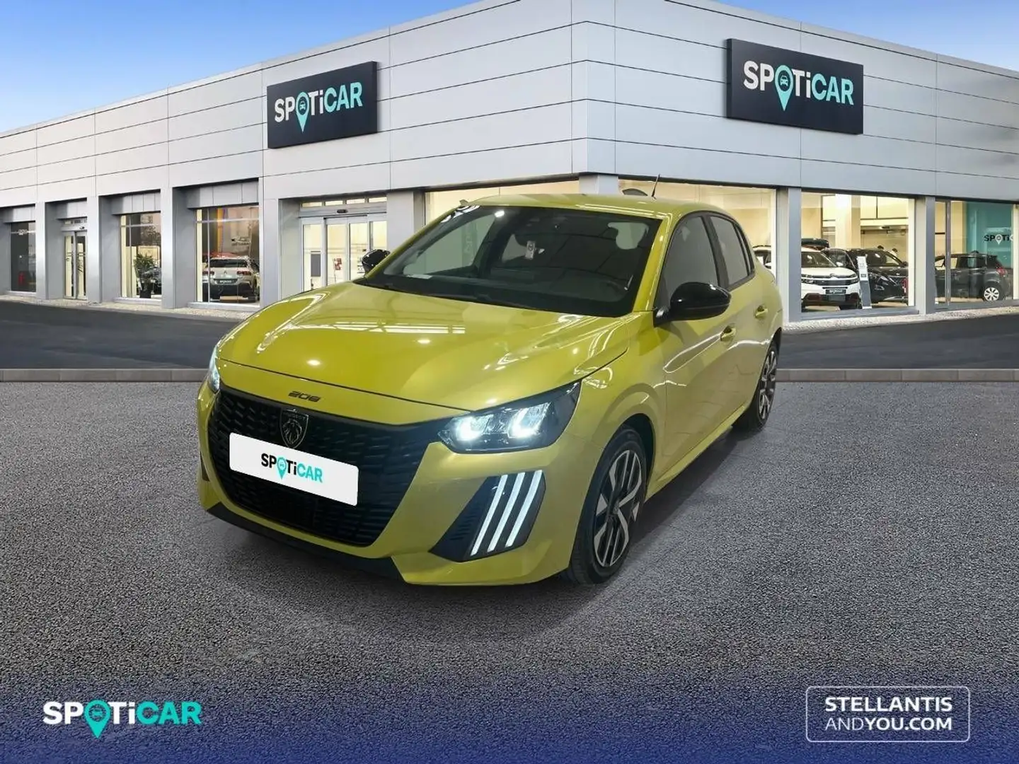 Peugeot 208 1.2 Puretech S&S Active 100 Amarillo - 1