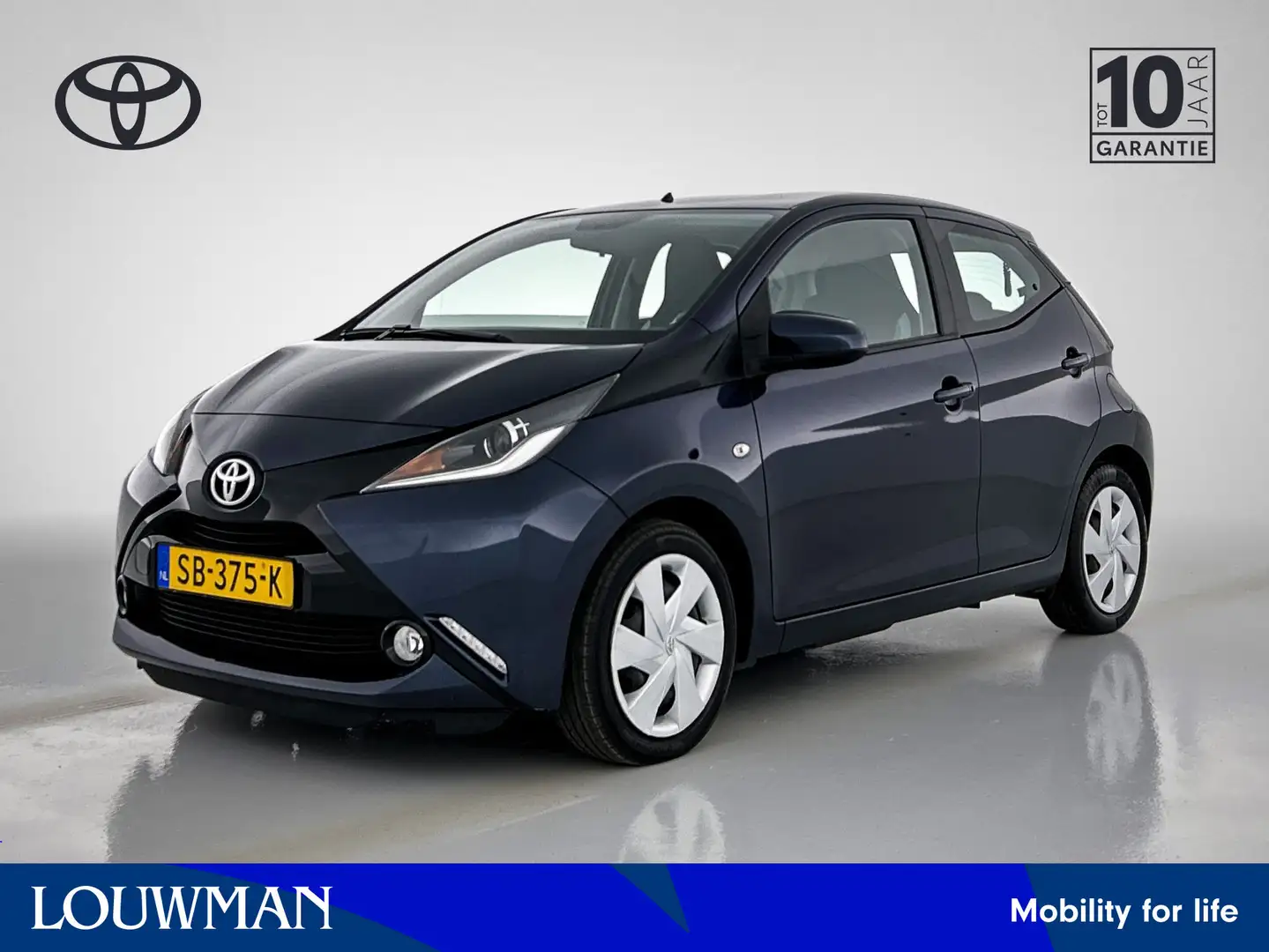 Toyota Aygo 1.0 VVT-i x-play | 1e Eigenaar | Dealer Onderhoude Blauw - 1