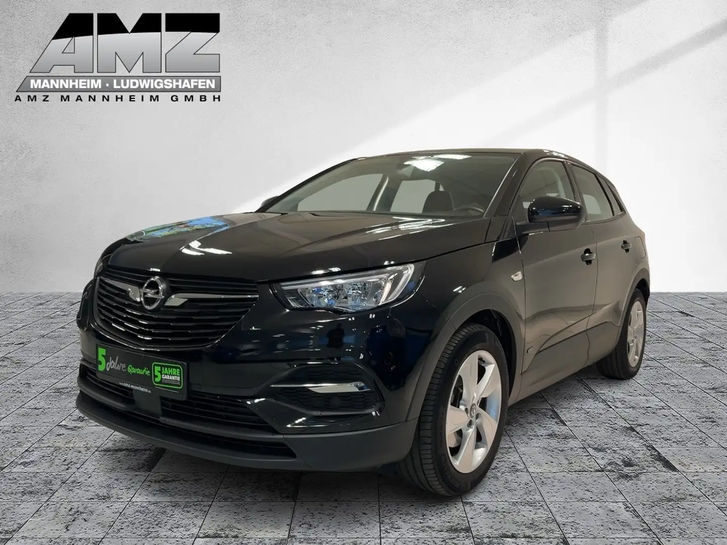 Opel Grandland 1.6 Turbo Edition FLA SpurW LM LED Zwart - 2
