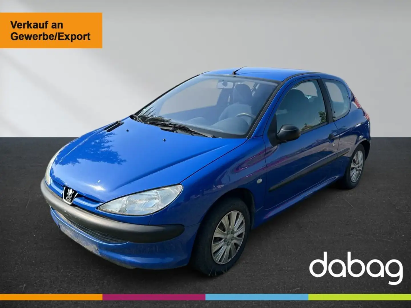 Peugeot 206 NUR GEWERBE 75 Presence Blau - 1