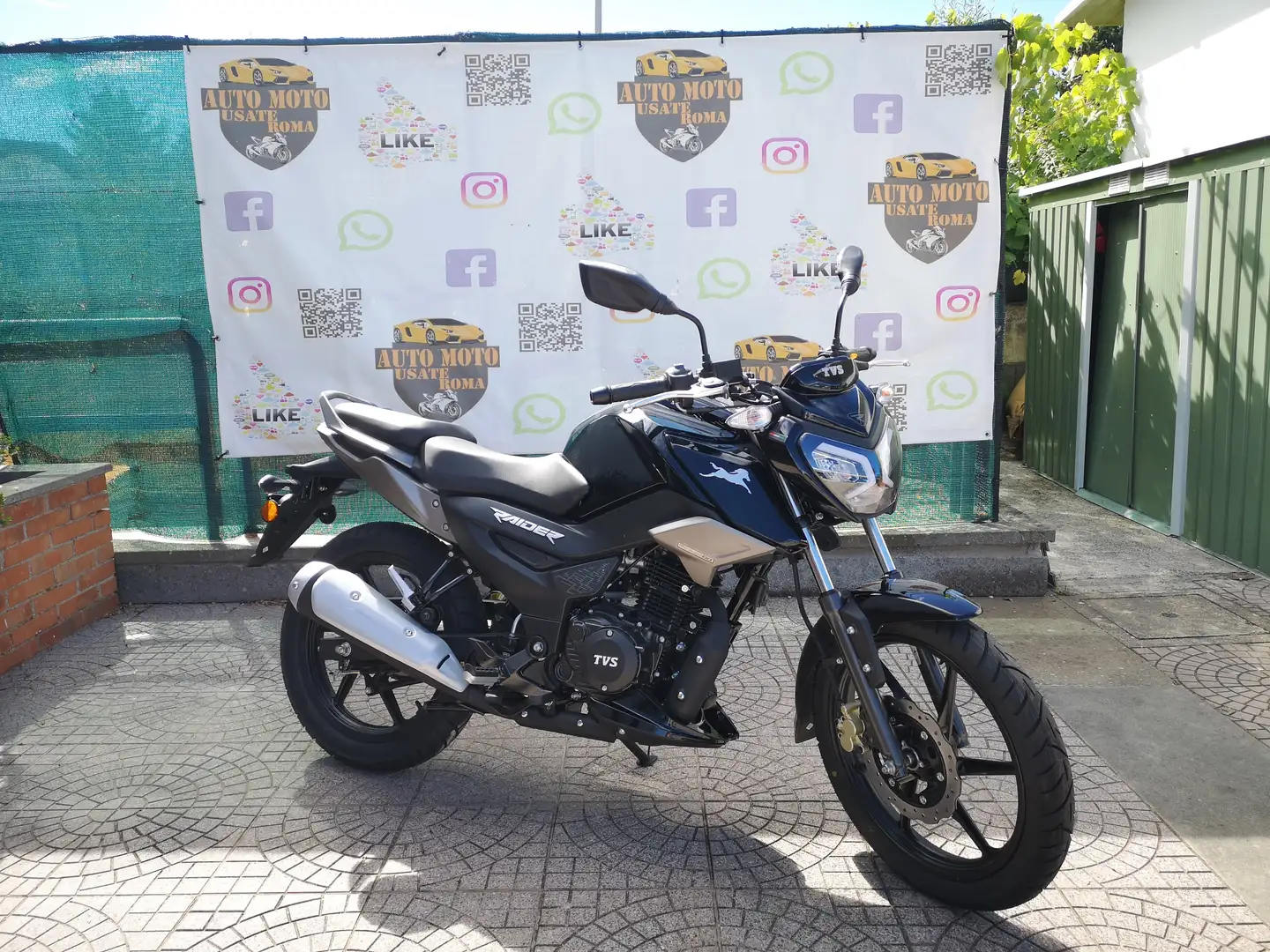 Sonstige Marken TVS RAIDER 125 Schwarz - 1