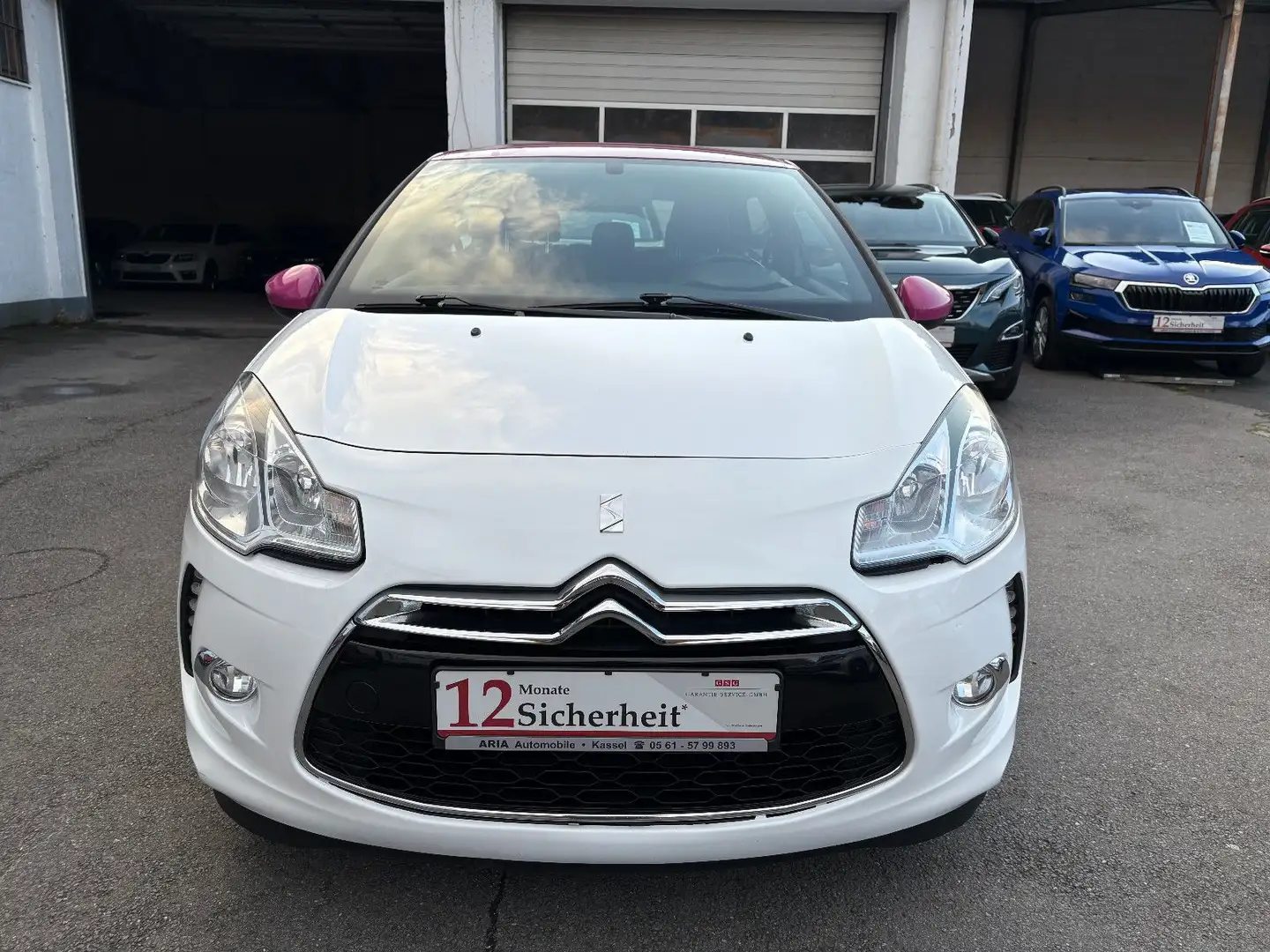 Citroen DS3 1.4 Chic VTI 95 - KLIMA TEMP Weiß - 2