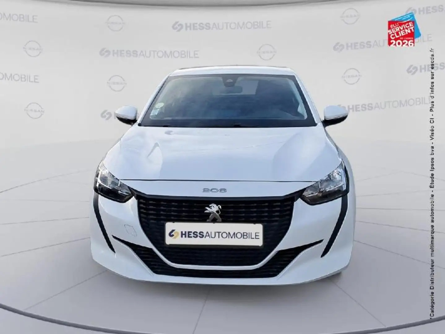 Peugeot 208 1.5 BlueHDi 100 Premium Blanc - 2